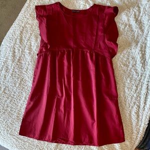 Maroon Dress